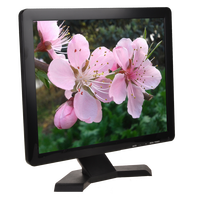 Monitor CCTV LED TFT de 17 Pulgadas, Cuadrado, con Conexión BNC, Precio de Fábrica