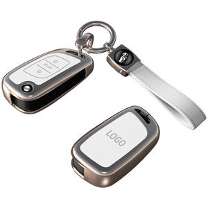 Capa de Chave para Peugeot 408 308 508 4008 5008 207, Bolsa Protetora de Liga de Zinco, Chave Dobrável Estilo Empresarial 2009-2016 - Product Image 5