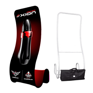 3ft <span class=keywords><strong>x</strong></span> 6ft Vải Ống Backdrop đứng triển lãm thương mại Photo Booth con rắn căng thẳng biểu ngữ đứng - Product Image 2