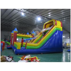 Hot bán tùy chỉnh thương mại cấp trượt Trampoline lớn Combo trung tâm mua sắm trượt trẻ em trượt Trampoline Thiên Đường - Product Image 5