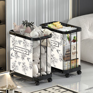 Cesto para <span class=keywords><strong>Ropa</strong></span> con Ruedas de Plástico Imprescindible, con Ruedas Portátiles y Compartimento Espacioso, Ahorra Tiempo en el <span class=keywords><strong>Baño</strong></span> y el <span class=keywords><strong>Armario</strong></span> - Product Image 6