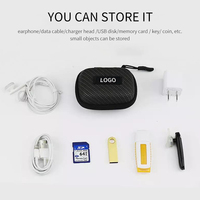 Étui pour casque Dongyu, vente chaude, OEM, logo personnalisable, petit, portable, en EVA rigide avec cordon, fermeture éclair de haute qualité, durable