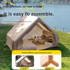 خيمة أكسفورد مضادة للماء قابلة للنفخ جديدة للخارج عبر الحدود للتخييم معدات كابينة ذات سعة كبيرة سميكة متعددة الأشخاص - Product Image 2
