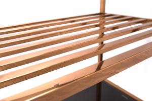 Kệ Sách Phòng Khách Trang Trí Kệ Phong Cách Hiện Đại Vàng Cao Kệ Sách Đồ Nội Thất Kệ Sách Treo Tường Kệ Trưng Bày Kim Loại - Product Image 5