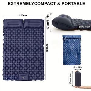 Hot Sale TPU <b>Camping</b> Sleeping Pads Outdoor <b>Double</b> Pad Portable <b>Mat</b> with Custom Logo - Product Image 3