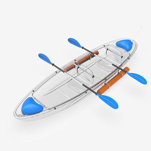 Plaques en polycarbonate transparent pour canoë-kayak - 6 mm, bateau transparent pour observation sous-marine, options une ou deux places - Product Image 3