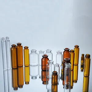 Good Price Clear Transparent Amber Medical Pharmaceutical Glass Vials Bottle For Injection