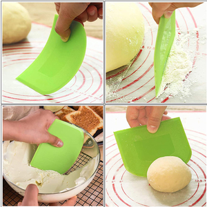 Phổ biến bán PP nhựa D hình dạng bánh BỘT BƠ scraper Cutter cho hộ gia đình backery - Product Image 2