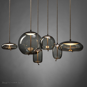 Skandinavische BROKIS Knot Pendelleuchten – Nachttisch, Nordisches Design, Glas-Hängelampe für Küche, Leuchte, Hängeleuchte, Beleuchtung - Product Image 5