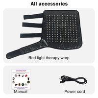 Grande taille, 192 LED, 660nm 850nm, coussin de thérapie par lumière rouge pour chevaux, pour soulager les douleurs aux hanches et aux jambes des chevaux