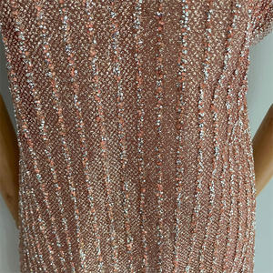 Venta al por mayor Color Sparkle Glitter Net Fabric Glued Glitter Lace Shiny Wedding Tulle Lentejuelas Tela <span class=keywords><strong>de</strong></span> encaje para <span class=keywords><strong>vestido</strong></span> <span class=keywords><strong>de</strong></span> fiesta nupcial - Product Image 2