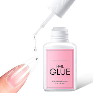 Colle à ongles liquide forte et longue durée 8ml 15ml à séchage rapide avec pinceau pour nail art – Meilleure vente - Product Image 1