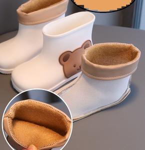 Chaussures de pluie pour enfants antidérapantes garçons et filles lumière mignonne enfant en bas âge chaussures en caoutchouc chaussures d'eau <span class=keywords><strong>maternelle</strong></span> bébé botte de pluie - Product Image 2