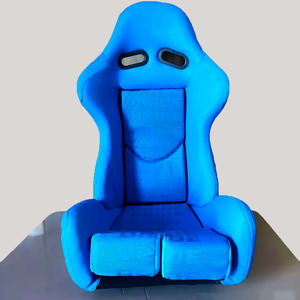 Оптимальные универсальные гоночные сиденья SIM Bucket из ткани и карбона с эффектом «глиттер» для BMW, на заказ - Product Image 4