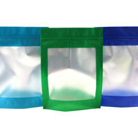Bolsas de Mylar Personalizadas con Cierre Hermético y Ventana Transparente para Empaque de Dulces, Hierbas, Flores y Alimentos, 3.5g 7g 14g 28g