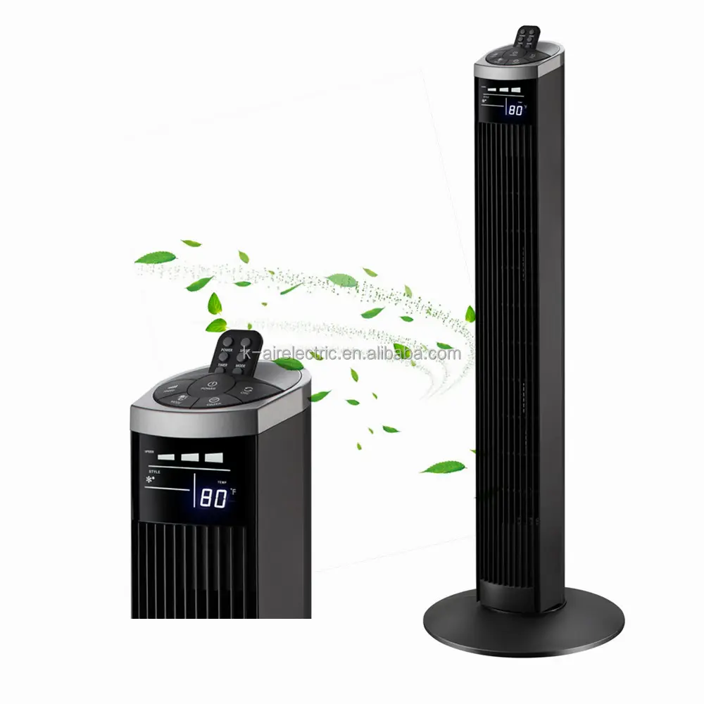 electric smart Summer Season AC Air Cooling Standing Fan tower With Remote Control