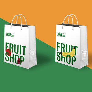 Sac cadeau en papier Shopping sac fourre-tout Shopping emballage corde magasin de vêtements Usine directe sac en papier avec fil personnalisé - Product Image 6