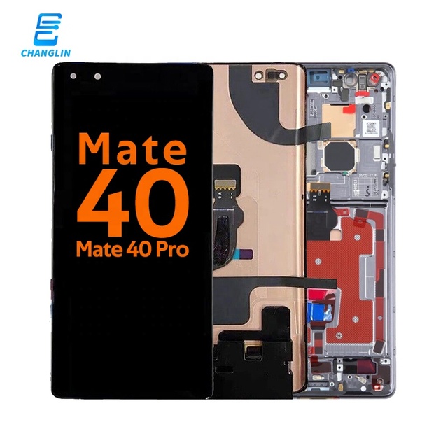 Complete Lcd with Frame for huawei Screen Display Original Mate 40 Pro Replacement