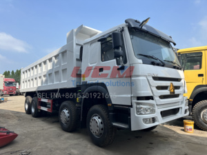 Camión volquete usado de alta calidad Sinotruk HOWO 6x4 con dirección izquierda 440hp Euro3, camión volquete diésel, gran oferta - Product Image 2