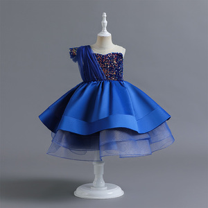 Vestito da Cerimonia per <span class=keywords><strong>Neonata</strong></span>, Abito a Palloncino con Gonna Tutu per Feste di Compleanno - Product Image 4