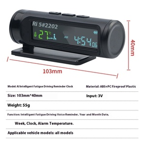 Thông minh xe an toàn báo động cụ với lời nhắc nhở bằng giọng nói và cảm biến áp suất cho lốp giám sát - Product Image 3