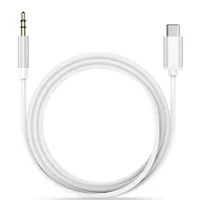 Adaptateur Jack pour Casque Audio, Câble Audio Auxiliaire USB Type C vers 3,5 mm pour Voiture, Casque et Haut-parleur pour Série Ip 15 Pro Max