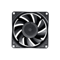 Ventilateur sans balais étanche 9225 12V/24V/48V DC à 9 pales, haut débit d'air, indice d'étanchéité IP68, isolation IP65, 3000 tr/min