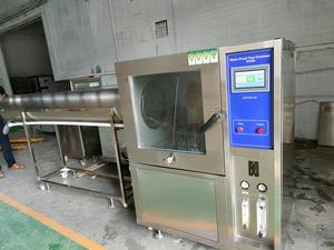 Hoge Temperatuur 80c Hoge Druk 100 Bar Ipx 9K <span class=keywords><strong>Water</strong></span> Spray Testkamer Met 4 Nozzles - Product Image 6