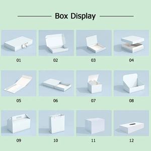 Cajas de Regalo de Papel Kraft Personalizadas al por Mayor, con Estampado para Decoraciones de Bodas, Fiestas y Cumpleaños - Product Image 5