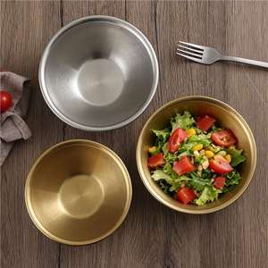 Stainless Steel Salad Bowl Set Multi Size Durable Kitchen Use Party Snack Bowl - Product Image 2