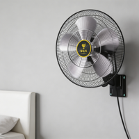 Kommerzieller 18-Zoll-Wandventilator mit reinem Kupfermotor, Inverter, Luftfahrtqualität-Flügel, Doppelkugellager und Fernbedienung