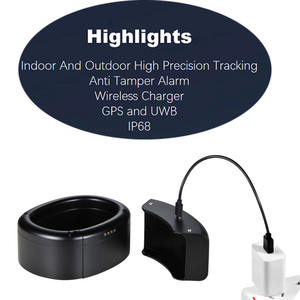 Wouxexun — Bracelet GPS professionnel 4G, Bracelet de cheville, Station de Base pour claquettes, Anti-morage, usage domestique - Product Image 5