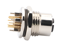 M12 M8 A-Coded 8PIN Front Lock Connecteur étanche Produit de haute qualité dans la catégorie Connecteurs
