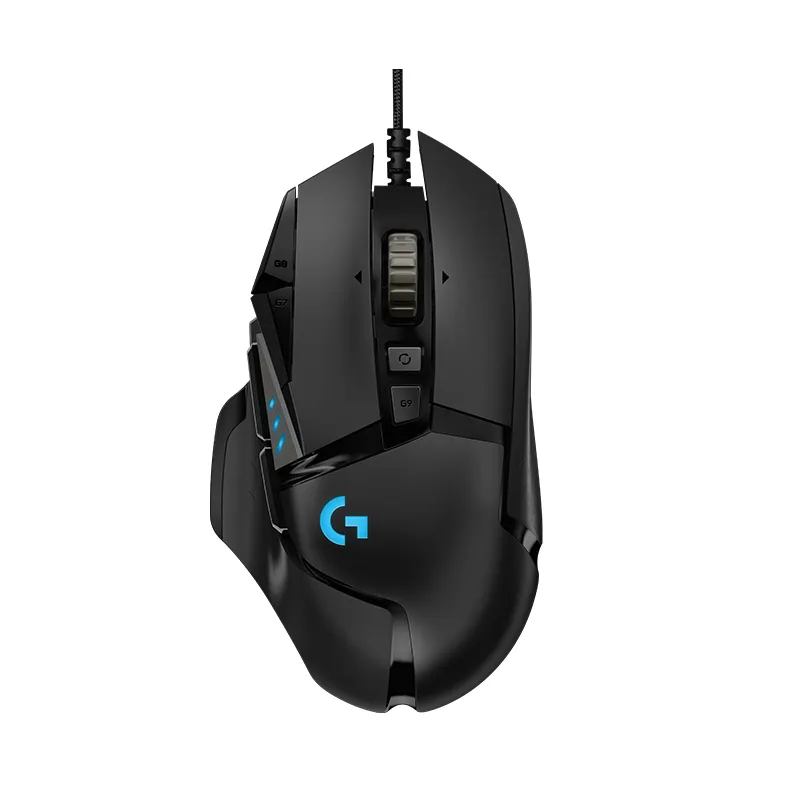 Logitech G502 Hero gaming mouse High Performance HERO Sensor Adjustable Weight Wired Gaming Mouse