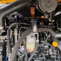 Excavatrice sur chenilles hydraulique d'occasion Hyundai HX80 de 8 tonnes, fabriquée en Corée, avec moteur, boîte de vitesses, pompe et roulement pour inspection vidéo (état d'occasion)