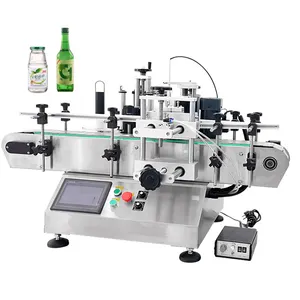 High Quality Automatic Sticker /Liquid Soap Automatic Water Bottle 2 Sides Labeling Machines For Sale