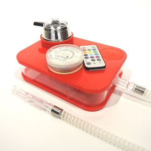 Acrylique Camouflage Couleurs carré Livre Forme En Plastique Led Fantaisie Table Bureau Narguilé Shisha En Forme De Coeur Narguilé Rond - Product Image 1