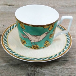 Royal Fine Porcelain <b>Dinnerware</b> <b>Set</b> Full Printing Wholesale Western Dish Coffee Cup and Saucer <b>for</b> Households and Hotels - Product Image 4