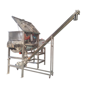 <span class=keywords><strong>Transportador</strong></span> de <span class=keywords><strong>tornillo</strong></span> de alimentación de mezcla en espiral de enfriamiento de harina de maíz DZJX en materiales de acero inoxidable - Product Image 3