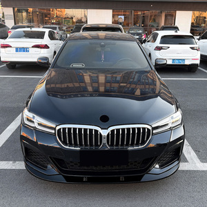 Alerón Delantero para BMW Serie 5 G30 G31 LCI M Sport, Textura de Fibra de Carbono, Acabado Negro Piano Pulido - Product Image 1
