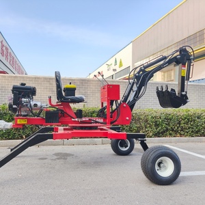 Mini-excavatrice araignée China Rail capable de pivoter à 360 degrés et équipée d'un moteur à essence, conforme aux normes CE et EPA - Product Image 4