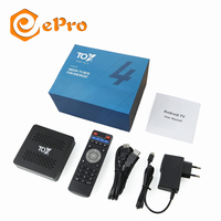 Ugoos TOX4 RK3528 4G 32G Android 13 TV Box 2.4G 5G WiFi Dual 1000M LAN RJ45 BT5.0 DDR3 Smart Set Top Box Reproductor Multimedia de Cuatro Núcleos