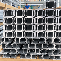 Support photovoltaïque en aluminium extrudé pour l'installation de panneaux solaires en entrepôt frigorifique