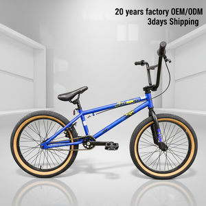 จักรยาน BMX สำหรับผู้ใหญ่แบบสปอร์ตกลางแจ้ง ขนาด 20 นิ้ว โครงเหล็กโครเมียม-โมลิบดีนัมแข็งแรง ผลิตตามสั่งจากโรงงาน ราคาประหยัด - Product Image 1
