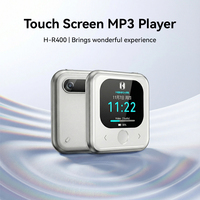 HBNKH 2026 H-R400 Reproductor MP3 con Pantalla Táctil, Descarga de Video, Bluetooth 5.3, Reproducción de Música, Reproductor MP4 con Cámara para Estudiantes