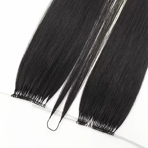 Новые Популярные высококачественные волосы для наращивания крючком человеческие волосы афро кудрявых волос - Product Image 6