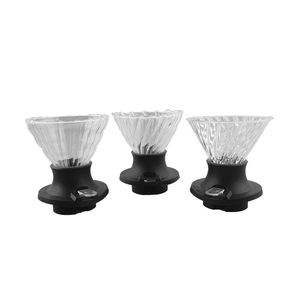 Filtre à café en verre à dégoulinement manuel, filtre à café réutilisable à dégoulinement manuel - Product Image 6