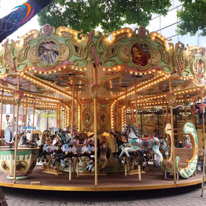 Carrusel Para Parque De Atraccion Quipements Park Dattractions Carrousel à vendre Luna Park Manèges pour enfants - Product Image 1