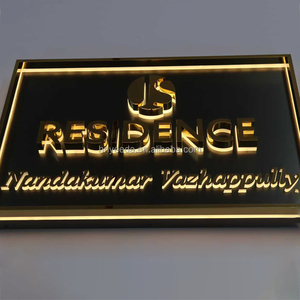 Insegne LED 3D Architettoniche Retroilluminate Personalizzate e Segnaletica LED a Parete Adatte per Fabbriche, Edifici per Uffici e Negozi - Product Image 2