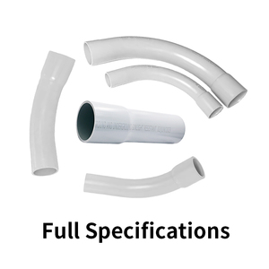 Shanghai Linsky American ETL SCH40 90 °   Conduite électrique domestique en PVC Norme UL651 40PVC10090 - Product Image 3